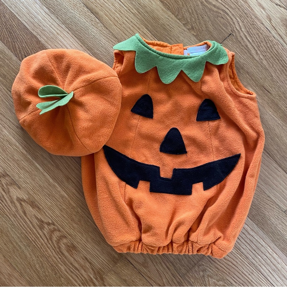 Pottery Barn Kids Baby Pumpkin Halloween Costume
